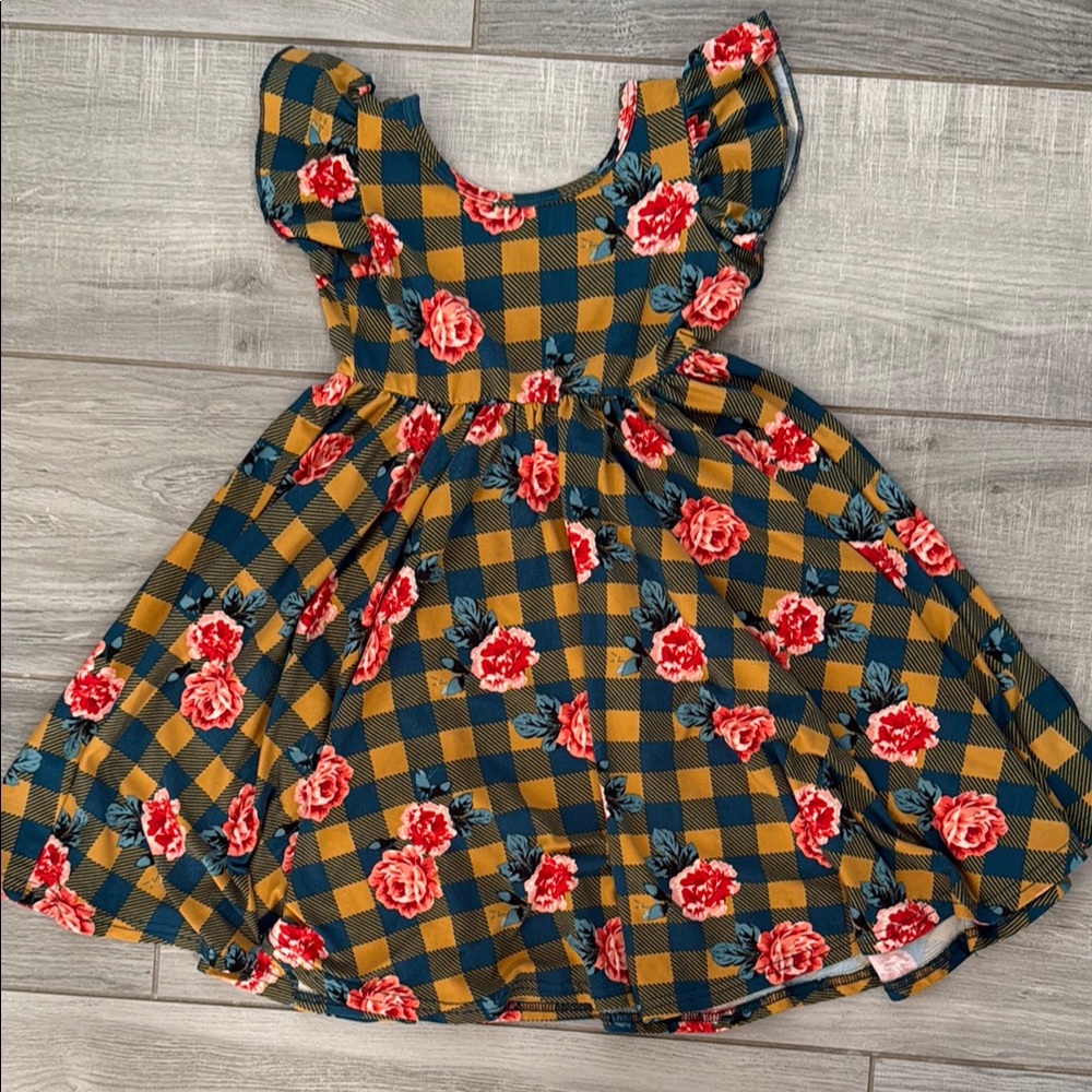 Dot dot smile empire dress